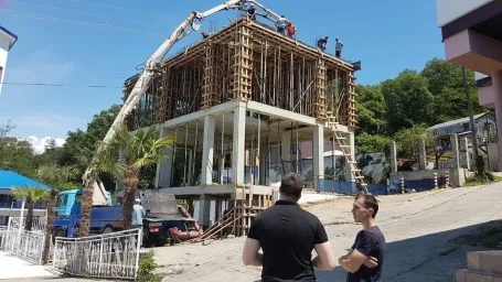 Строительство монолитного каркаса дома