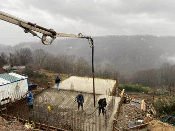Строительство монолитного каркаса дома